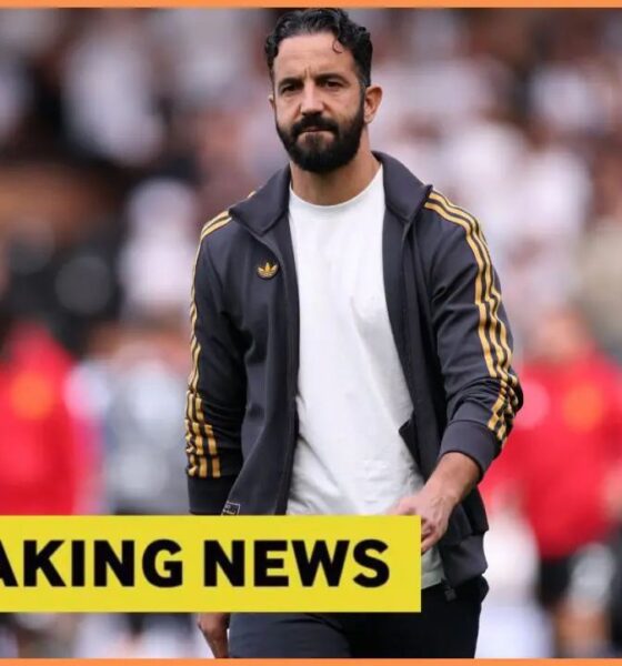 Manchester United manager Ruben Amorim