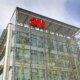 Prague, Czech republic - May 22, 2017: 3M company logo on headquarters building