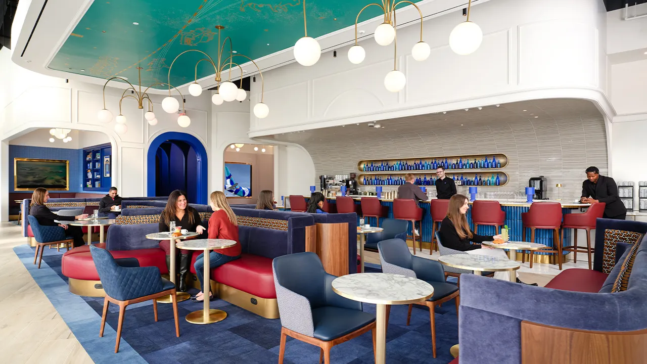 JetBlue opens first airport lounge BlueHouse at JFK Terminal 5 in New York