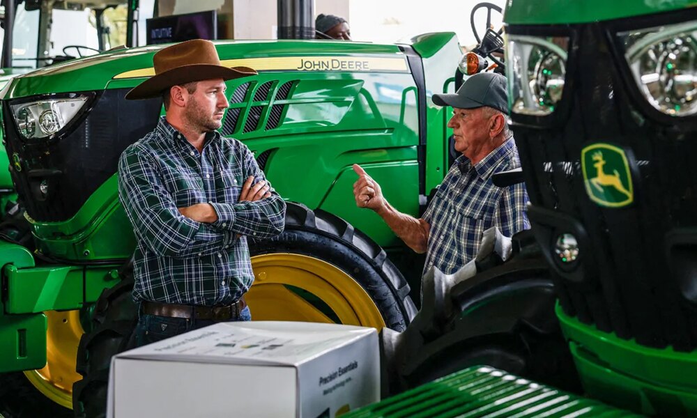 John Deere says tech, not just regulations, is key to lowering farm costsJ