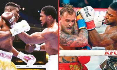 Anthony Joshua rates Jake Paul and Francis Ngannou after beating both: “He’ll struggle at top level”