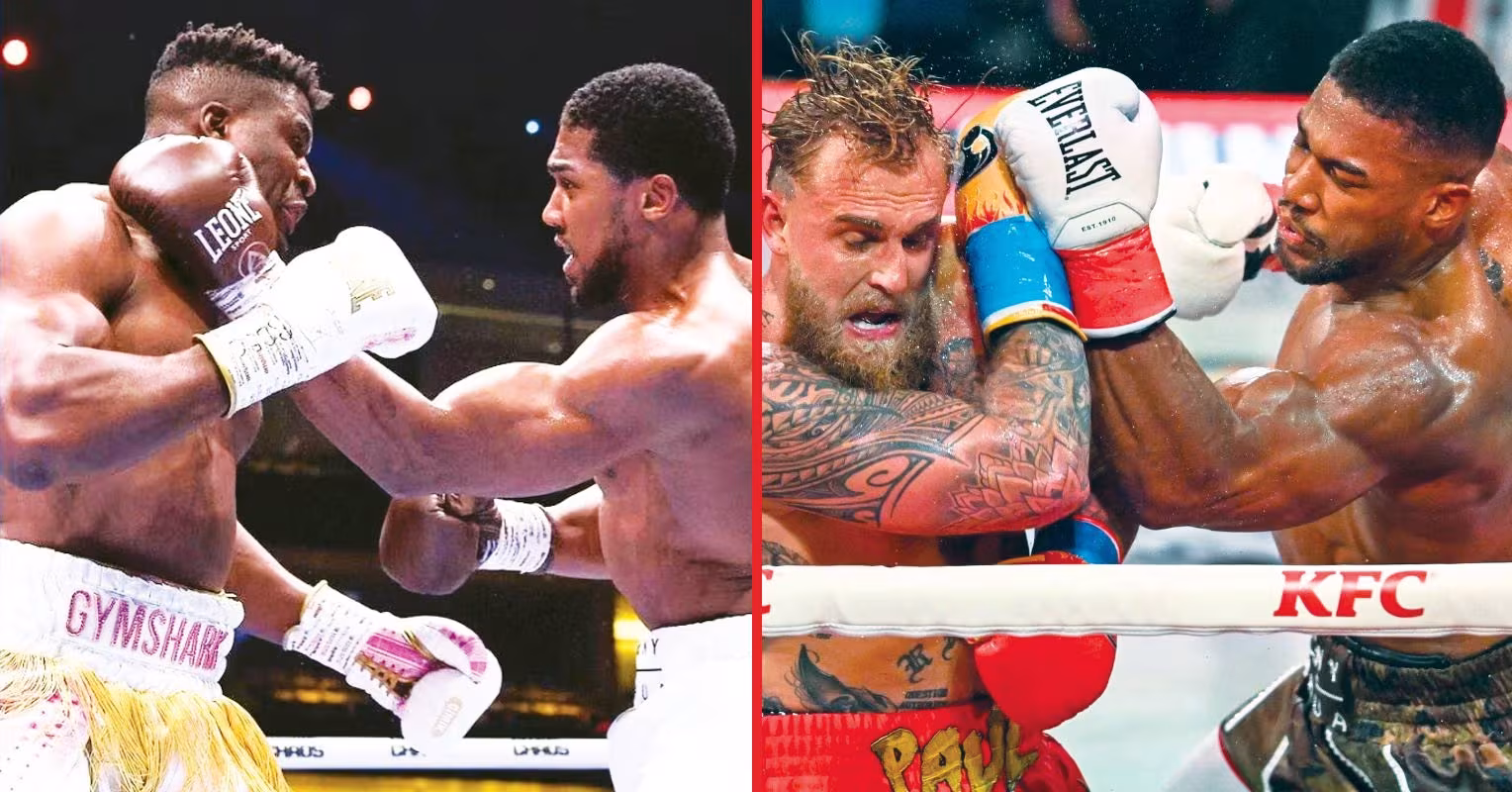 Anthony Joshua rates Jake Paul and Francis Ngannou after beating both: “He’ll struggle at top level”