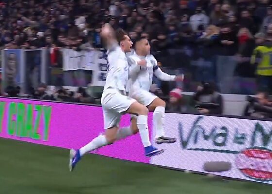 Lautaro Martinez scores winning goal as Inter Milan return to Serie A summit (Video)