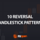 10 Reversal Candlestick Patterns: Structure and Signals