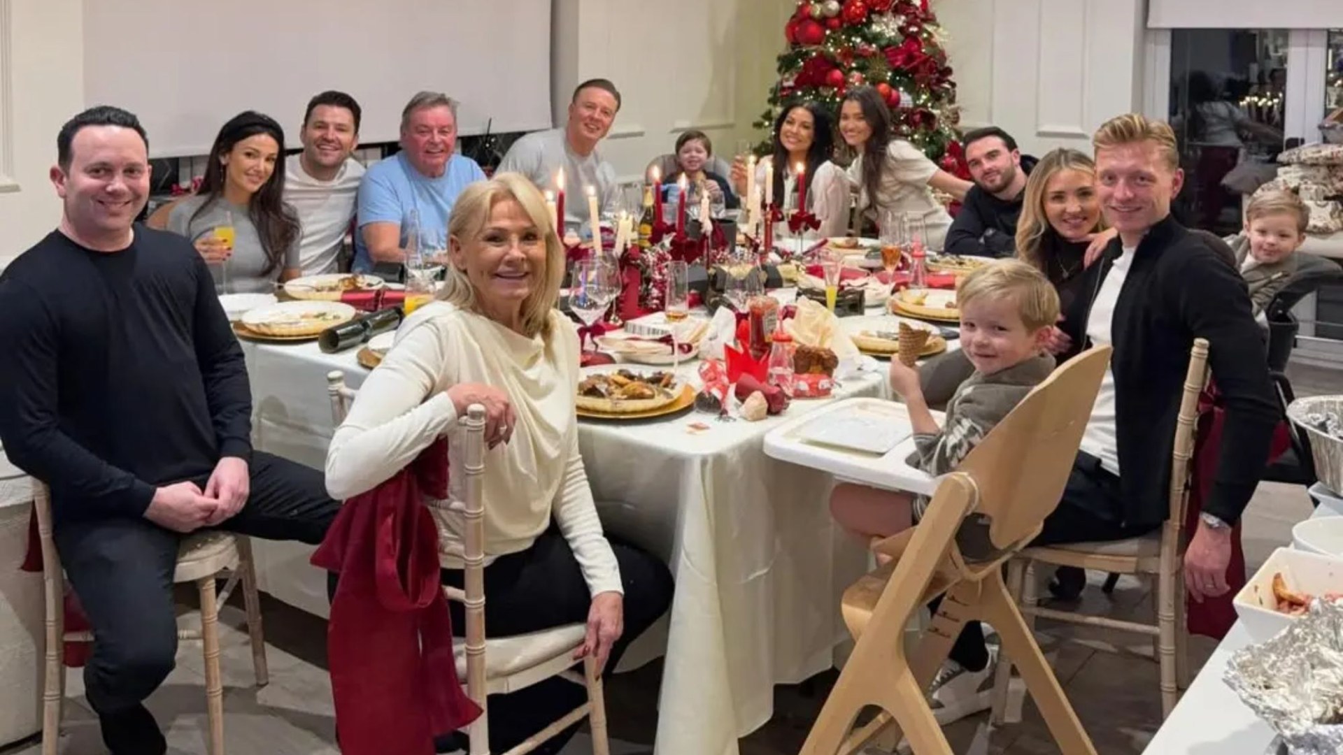 Michelle Keegan and Mark Wright beam as they enjoy first Christmas with baby Palma in sweet family snaps