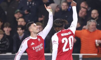 Club Brugge 0-3 Arsenal: Madueke and Martinelli magic as Jesus returns