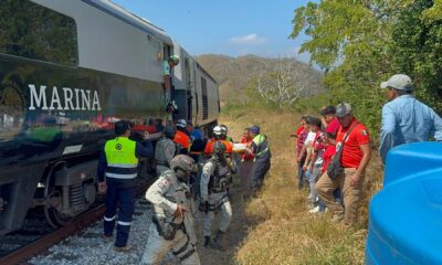 At least 13 passengers dead and dozens injured after train derails in Mexico