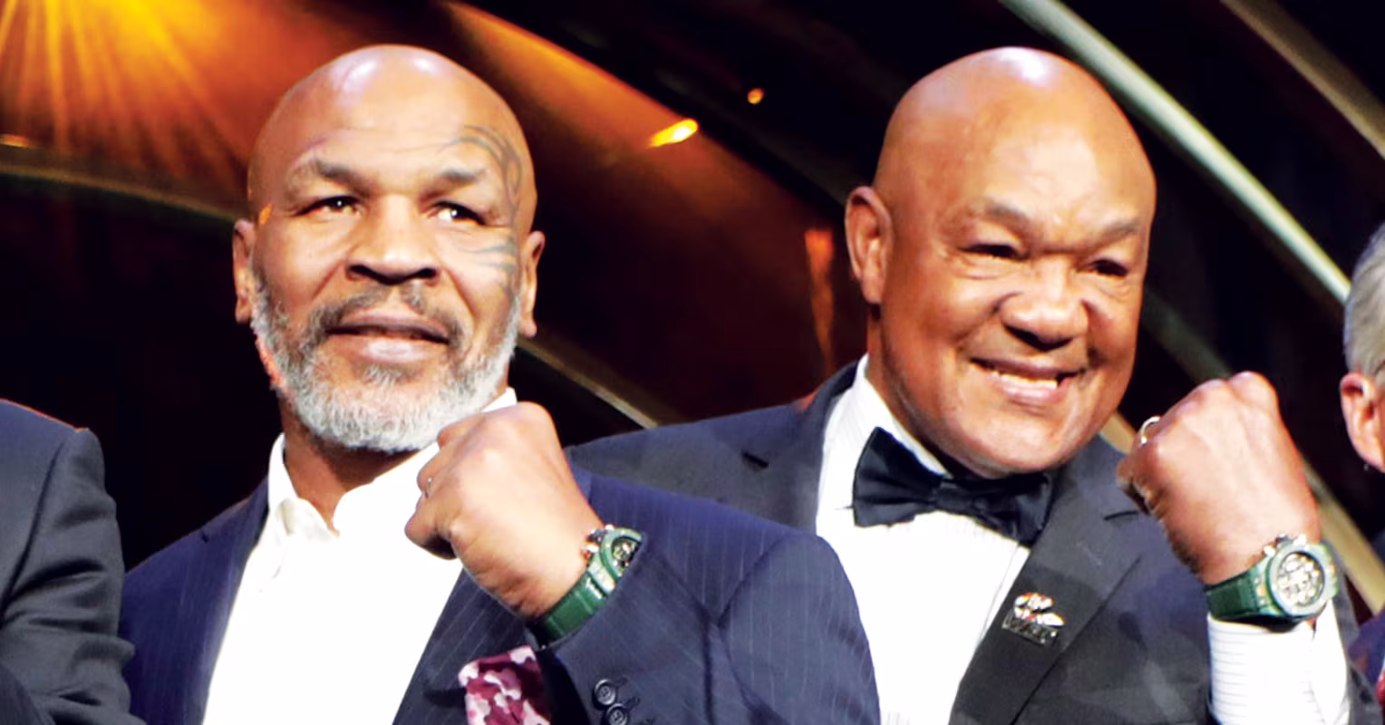 Frank Bruno makes KO prediction for prime George Foreman vs Mike Tyson: “He wouldn’t last long”