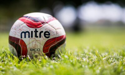 Mitre Football close-up