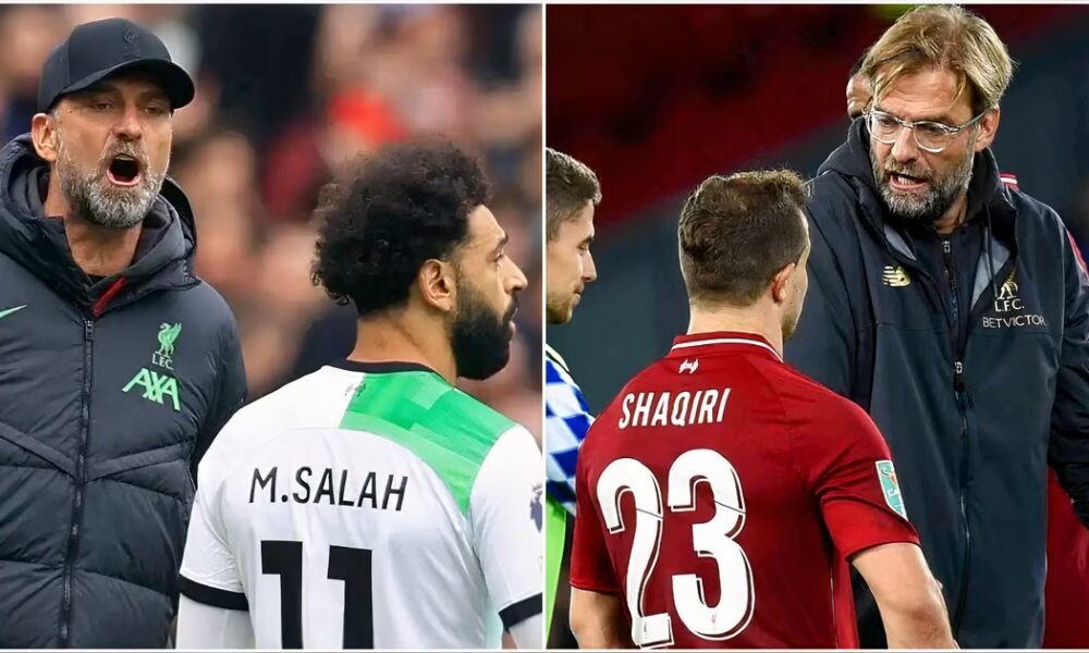 6 Liverpool Players, Including Mo Salah, Fell Out With Jurgen Klopp