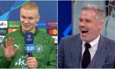 Erling Haaland Makes Bold Joke About Mo Salah and Jamie Carragher Spat
