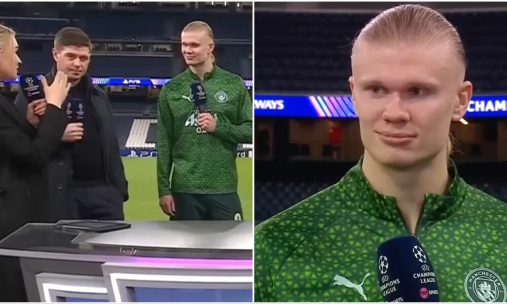 Erling Haaland Says Arsenal Fan Laura Woods 'Probably Doesn't Like Me'