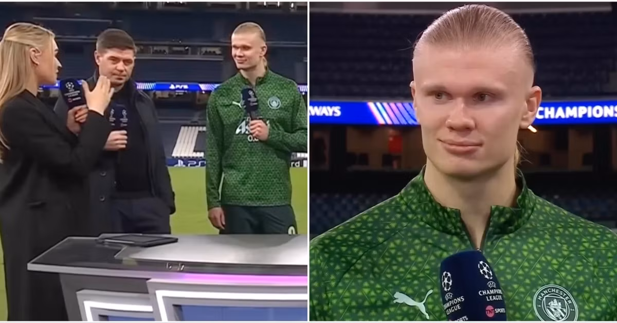 Erling Haaland Says Arsenal Fan Laura Woods 'Probably Doesn't Like Me'