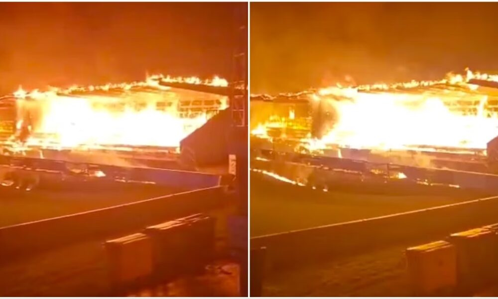 Police Release Statement After Fire Destroys FC Haka Stadium