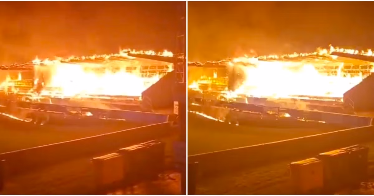 Police Release Statement After Fire Destroys FC Haka Stadium