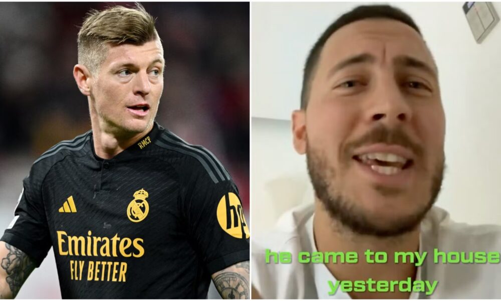 Eden Hazard's Response to Toni Kroos Saying He 'Let His Career Die'