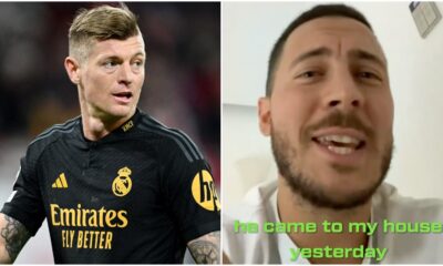 Eden Hazard's Response to Toni Kroos Saying He 'Let His Career Die'