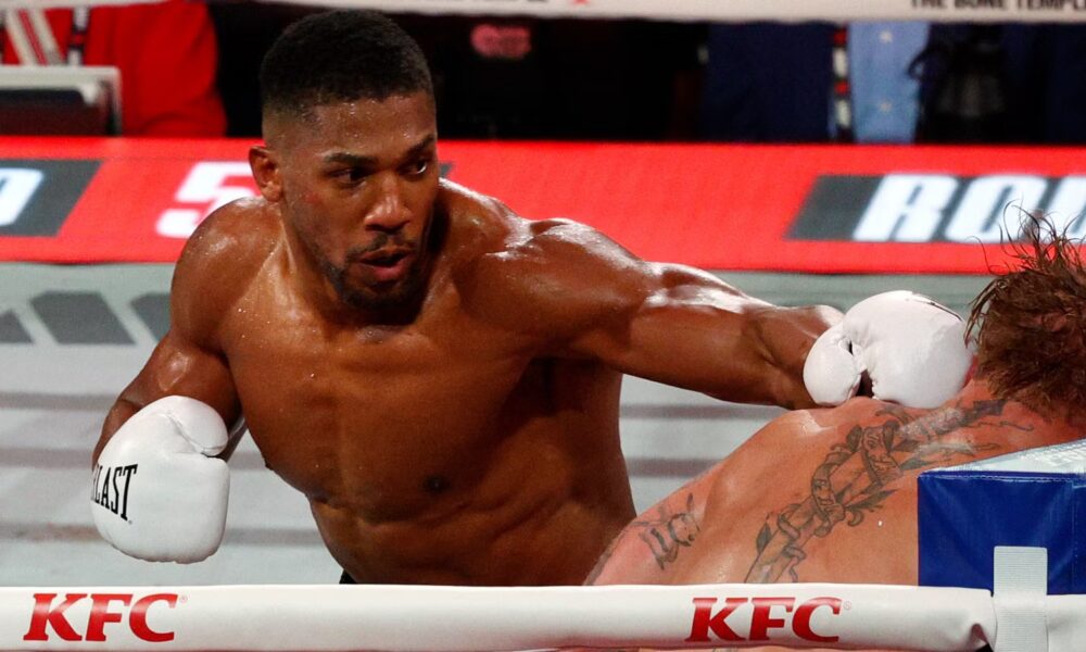 Anthony Joshua's Extraordinary Weight-Gain Days After Jake Paul KO Win