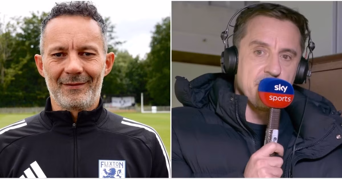 Rhodri Giggs Calls Out Gary Neville For Commentary During Aston Villa 2-1 Man Utd