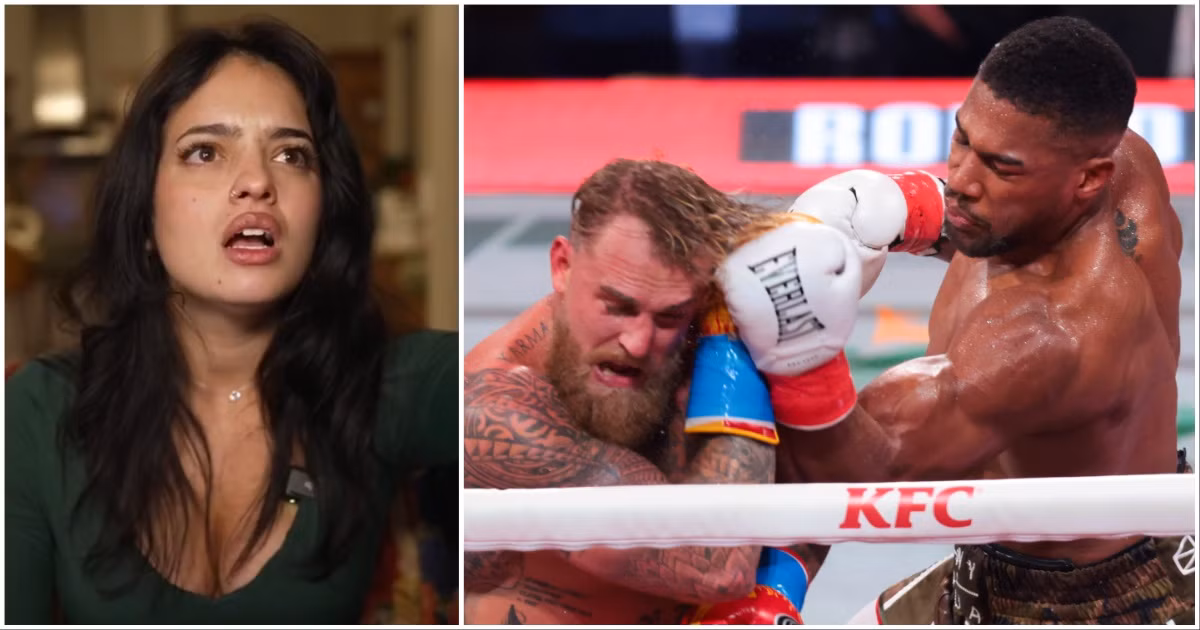 Nina Drama Claims Jake Paul vs Anthony Joshua Was 'Rigged' After What She Saw During Fight