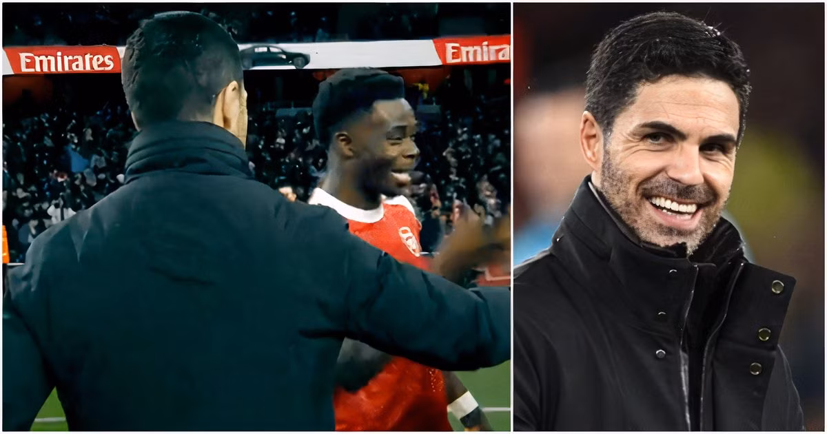 Arsenal-Linked Marc Guehi Has Moment With Mikel Arteta After Carabao Cup