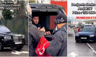 Footage Shows What Cars Manchester United Players Drive