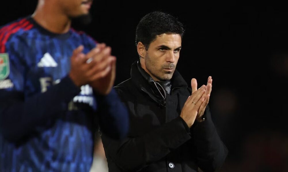 Mikel Arteta says "very powerful" Arsenal star has took him completely by surprise