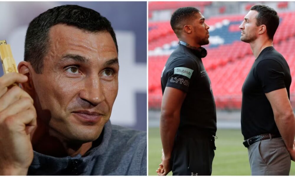 What Was on Wladimir Klitschko's USB Stick Before Anthony Joshua Fight
