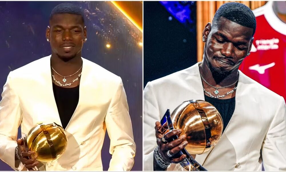 Paul Pogba Praises Cristiano Ronaldo After Accepting Globe Soccer 2025 Award