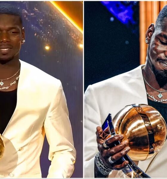 Paul Pogba Praises Cristiano Ronaldo After Accepting Globe Soccer 2025 Award