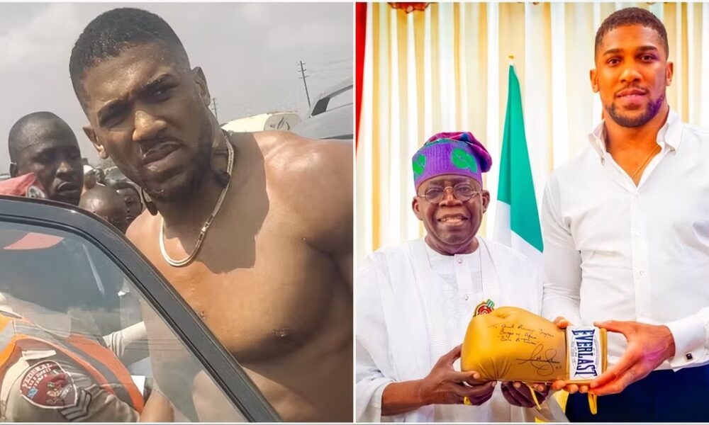 Nigeria President Reveals What Anthony Joshua Said to Him After Fatal Car Crash