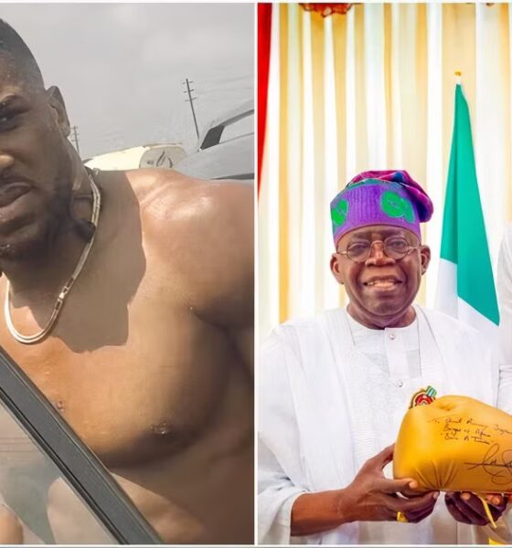Nigeria President Reveals What Anthony Joshua Said to Him After Fatal Car Crash