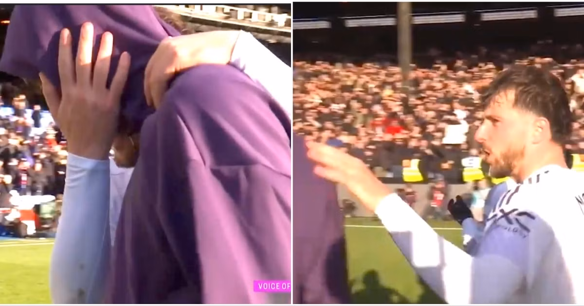 Mason Mount Consoles Upset Leny Yoro After Crystal Palace 1-2 Man Utd