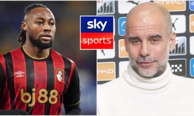 Pep Guardiola Refuses to Answer Antoine Semenyo Question