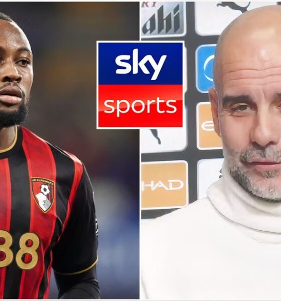 Pep Guardiola Refuses to Answer Antoine Semenyo Question