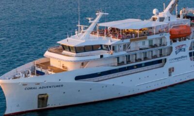 Cruise ship hits reef on first trip since passenger was left on island and died