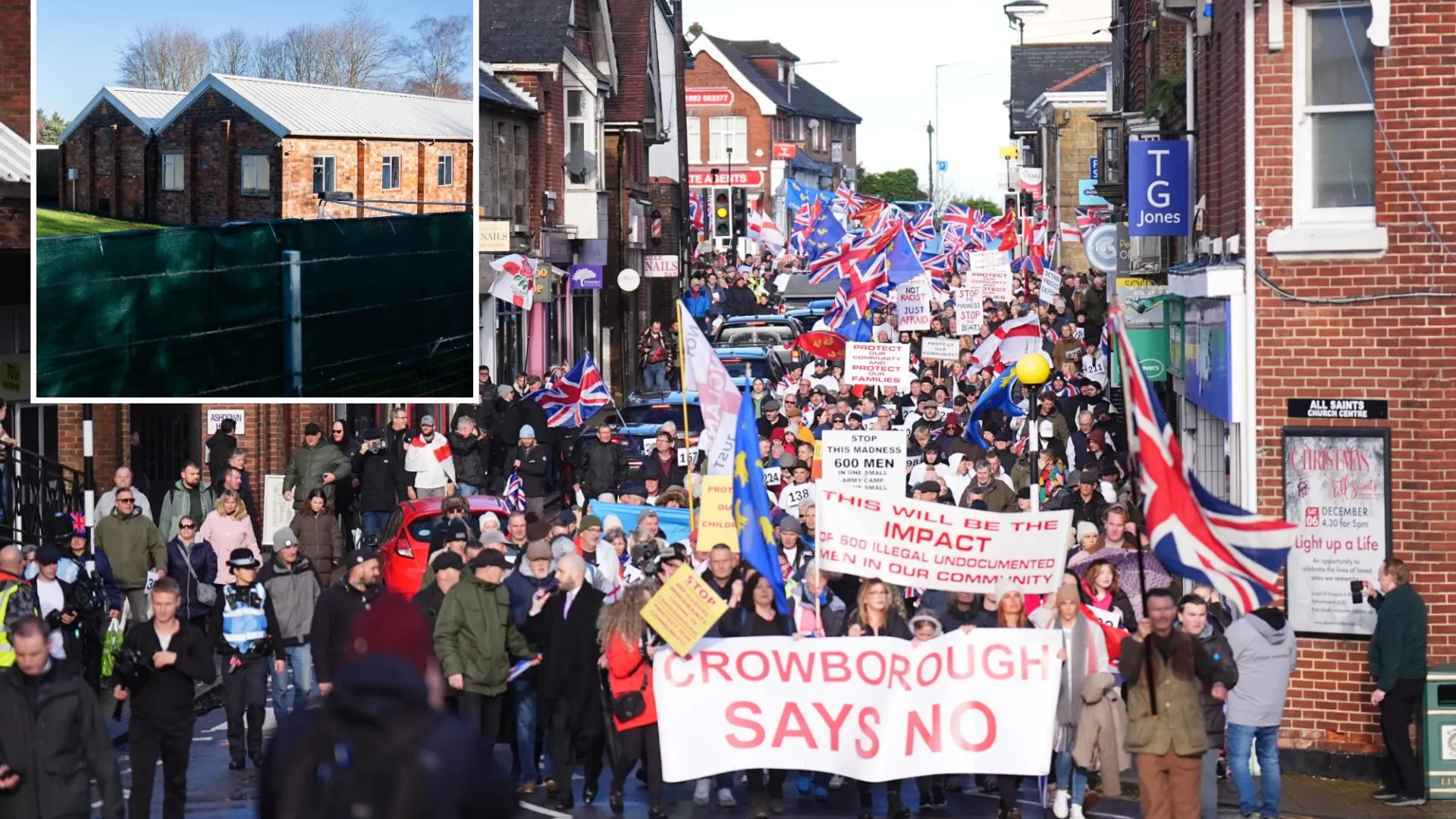 Teen cadets booted out of army camp & told 'cease all activity' for 600 migrants