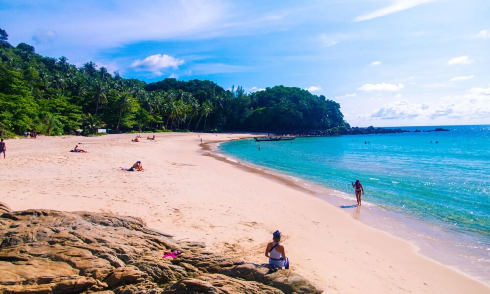 Brit dad, 37, drowns while swimming with his partner after getting swept out to sea by wave off hols island Phuket