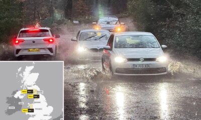 Brits brace for more rain & flooding after Storm Bram as Met Office issues yellow warnings for the weekend