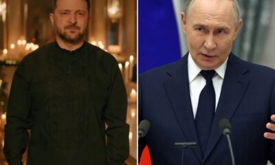 Zelensky wishes death on Putin in Christmas speech after Vlad demands changes to peace plan & sends new wave of strikes