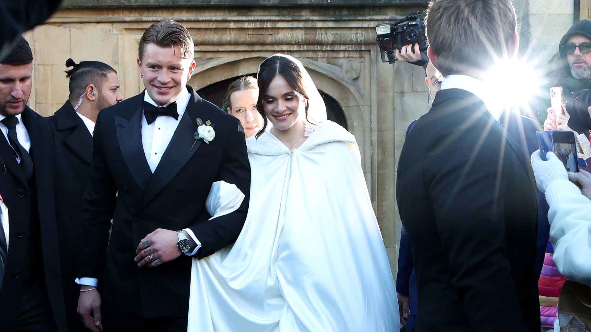 Adam Peaty's Strictly co-star praises 'wonderful' and 'unforgettable' wedding as he shares first look inside service