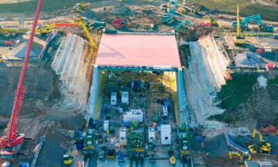 Incredible progress made in M27 junction 10  upgrade as major engineering milestone made - in pictures