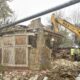 "Unsafe" Milton Cemetery lodge is dismantled to create more burial space in the city