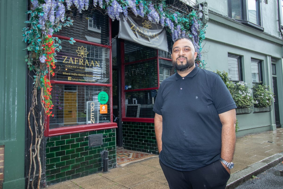 "Shock" as popular Turkish Indian restaurant Zafraan in Southsea closes on Christmas Eve