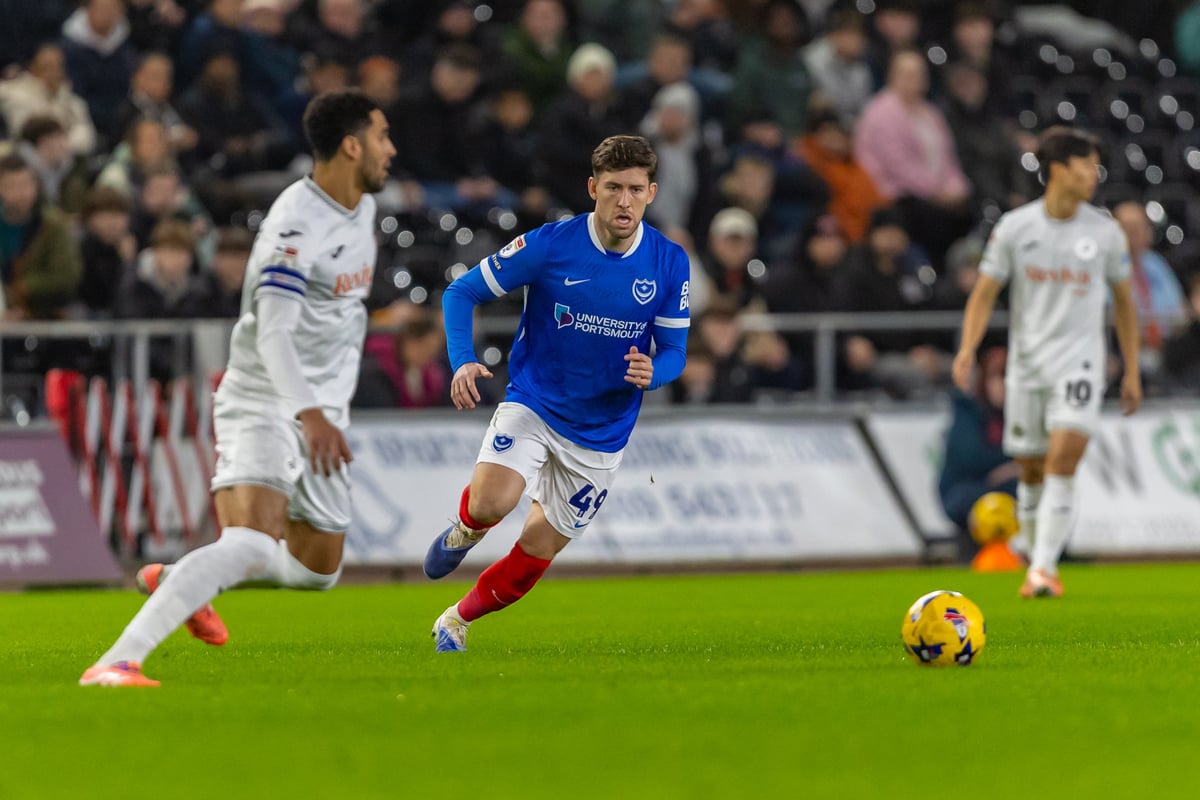 RECAP the action as Portsmouth fall to defeat against Swansea City
