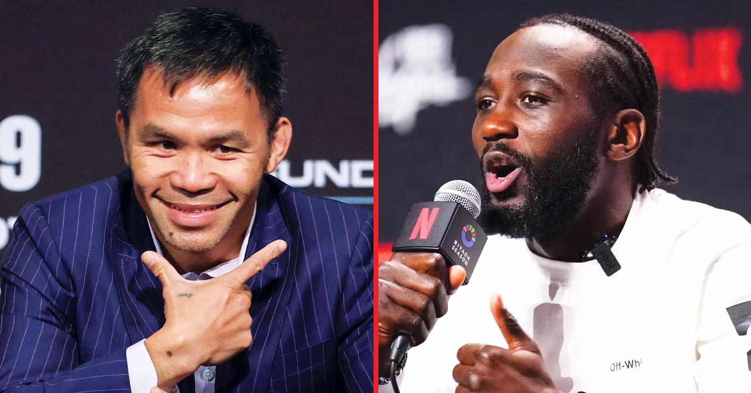 Manny Pacquiao responds after Terence Crawford says he would easily beat him in his prime