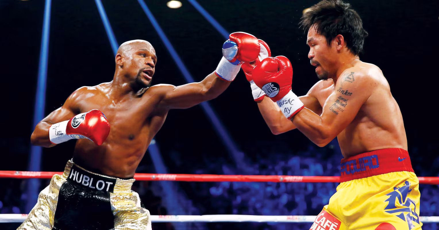 Oscar De La Hoya names who would have won if Pacquiao and Mayweather fought in their primes