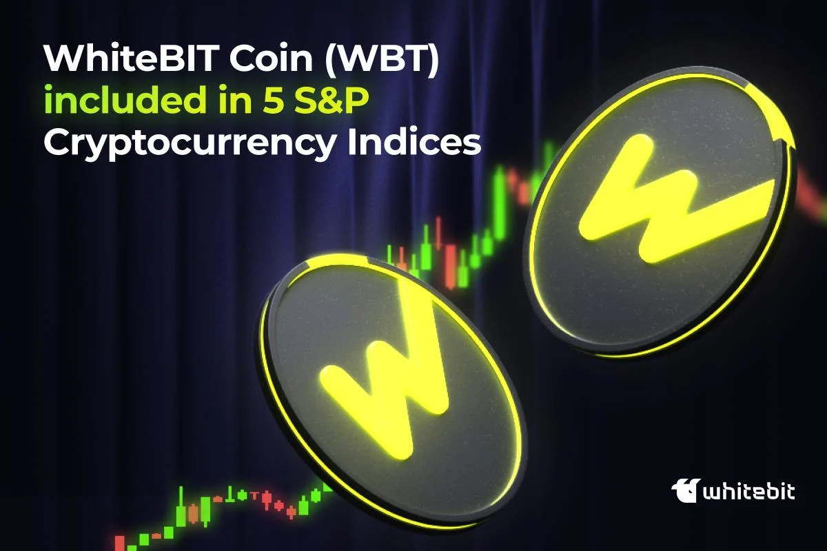 WhiteBIT’s Native Coin WBT Added to Five S&P Cryptocurrency Indices
