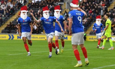Christmas Day quiz: Name the 12 Portsmouth players hidding behind their Santa hats and beards
