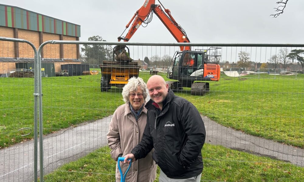 Construction begins on new Padel facility to create a new "inclusive and vibrant space"